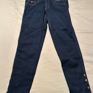 Women's Columbian Dark Blue Jeans